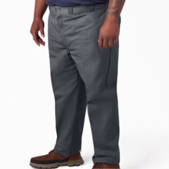 DICKIES 874 FLEX Casual Men's Gray work / leisure Pants NWT 38 X 30 - Picture 4 of 14